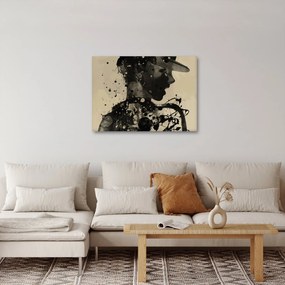 Tablou - Femeie de jazz (70x50 cm)