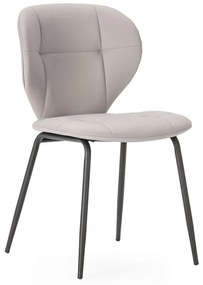 Scaune de dining bej 2 buc. Maura – Marckeric