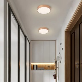 Brilagi - Lampă LED dimabilă de tavan POOL LED/36W/230V Ø 30 cm finisaj bronz + telecomandă