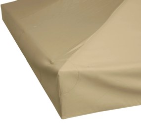 Outsunny Acoperiș de Rezervă pentru pavilion de Grădină Pânză de Rezervă pentru pavilion tonel Tendă 3 x 3 m Bej | Aosom Romania