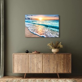 Tablou - Plaja de la mare (90x60 cm)