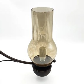 Brilagi - Lustră LED pe lanț COTTAGE 3xE14/40W/230V fag/maro/bej fumuriu