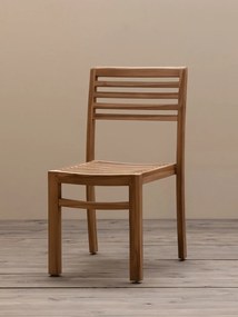 Scaun dining de exterior din lemn de tec, „Tirama”