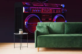 Fototapet disco radio din anii 90