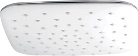 Palarie de dus patrata Ferro 250x250 mm crom
