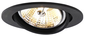 Spotlight modern îngropat negru reglabil AR70 - Cisco
