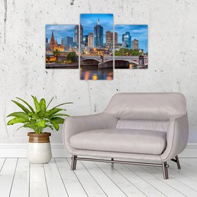 Tablou cu orașul Melbourne (90x60 cm)
