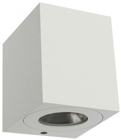 Aplica LED ambientala de exterior IP44 Canto Kubi 2 alba 49711001 NL