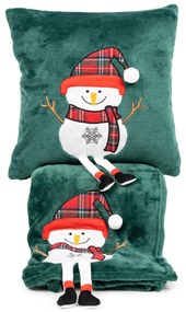 Pătură de Crăciun 4Home Snowman , 150 x 200 cm