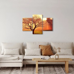 Tablou cu razele lui Dumnezeu (90x60 cm)