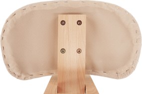 Scaun tip kneeling ergonomic, crem / fag, GROCO