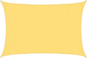 vidaXL Pânză parasolar, bej, 2,5x4 m, HDPE, 160 g/m²