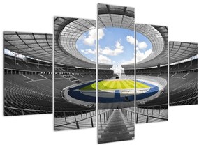Tablou - stadionul de fodbal (150x105 cm)