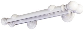 Galerie lemn perdea  Globo Double 35mm cu aluminiu