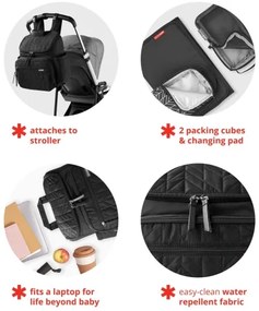 Rucsac de înfășat pentru cărucior Skip Hop FORMA Chocolate