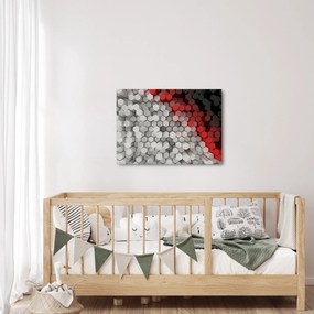 Tablou - 3D hexagoane (70x50 cm)