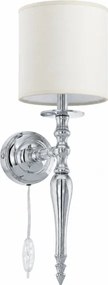 BRILAGI - Lampă de perete NUBILA 1xE27/60W/230V crom lucios/crem