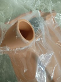 Reducere Scaun din plastic teracota KATO II. calitate.