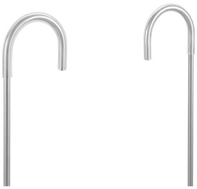 Raft pentru baie argintiu suspendat din oțel inoxidabil Origin – Metaltex