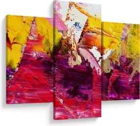 Tablou cu abstracție - pictura (90x60 cm)