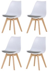 Set de scaune de sufragerie CT-X7056 GREY, 4 buc