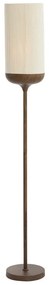 Lampadar maro închis cu abajur textil (înălțime 159 cm) Dania – Light & Living