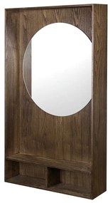 Panou de agățat diverse maro din lemn de stejar 60x100x11,5 cm Show Me – Mette Ditmer Denmark