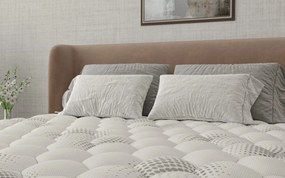Saltea Model S11, cu Memorie DuoFlex, Inaltime 27 cm, Topper integrat - 200x200cm