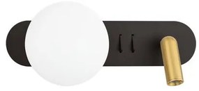 Aplica de perete cu reader LED NOBLE