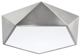 Lustra aplicata design modern 40cm Darius nickel NVL-8186204