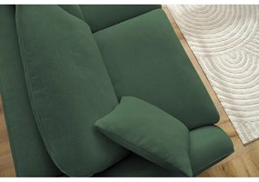 Canapea verde extensibilă 235 cm Cezanne – Bobochic Paris