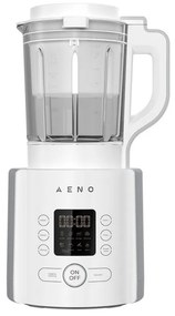 Blender AENO ATB0001, 800W, 1.75L, 9 viteze, Zdrobire gheata, Cana sticla, 8 programe, Alb