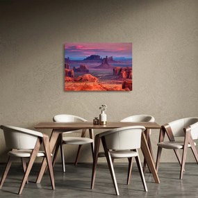 Tablou pe sticlă - Hunts Mesa (70x50 cm)
