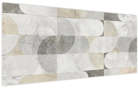 Tablou - Placi de faianță (120x50 cm)