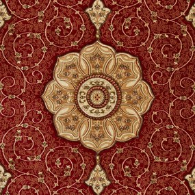 Covor roșu 120x170 cm Heritage – Think Rugs