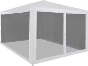 vidaXL Cort de petrecere cu 4 pereți din plasă, 4 x 3 m