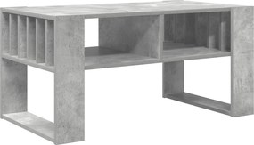 vidaXL Masă de cafea Gri din beton 92 x 49,5 x 45 cm Lemn compozit
