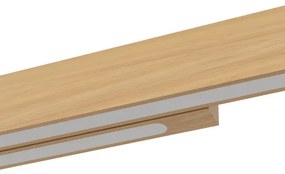 Lustră LED dimabilă pe cablu Eglo 390369 MONTEBUONO LED/21W/230V 3000K maro