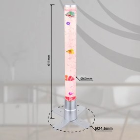 Lampadar LED RGB decorativ MENDOZA LED/0,54W/230V Globo 9017