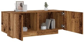 vidaXL Noptiera din lemn vechi 100x35x40 cm lemn prelucrat