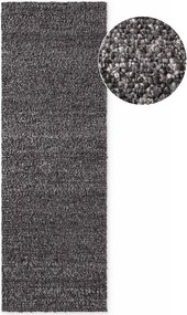 Covor tip traversă gri închis țesut manual din material bouclé 80x200 cm Notting Hill Portobello – Ted Baker