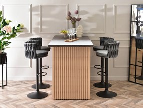 Scaun Adel (grafit + negru). 1110642