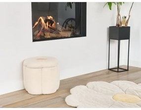 Taburet Childhome FLOWER d. 35 cm crem