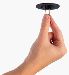 Mini Spot/Proiector LED incastrabil directionabil UNO black 11° 2700K