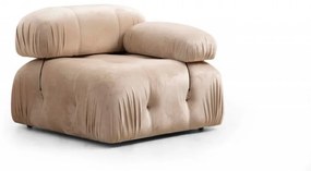 Fotoliu Modular Bubble R1, Bej
