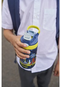 Sticlă pentru copii Contigo Gizmo Flip 420 ml Blue Nautical Space