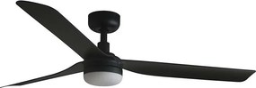 FARO 33815WT1S - Ventilator LED dimmabil PUNT M, 18W/230V, CCT, Ø 132 cm, negru WT + DO