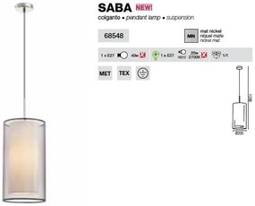 Pendul telescopic Saba 68548
