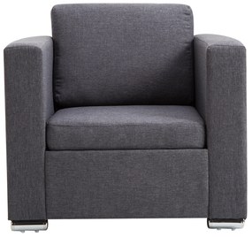 HomCom Fotoliu modern, fotoliu de design gri, mobilier pentru living | AOSOM RO