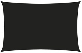 Parasolar, negru, 4x7 m, țesătură oxford, dreptunghiular
